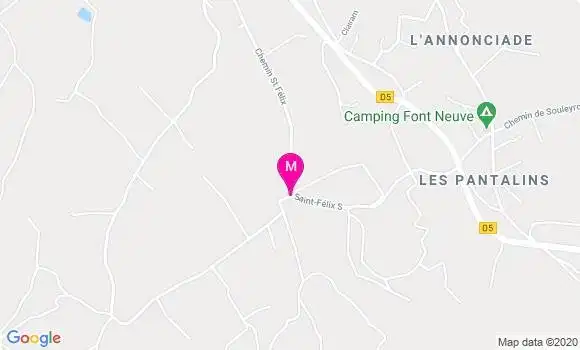 Localisation Dr Benjamin Blanchard Marmottan