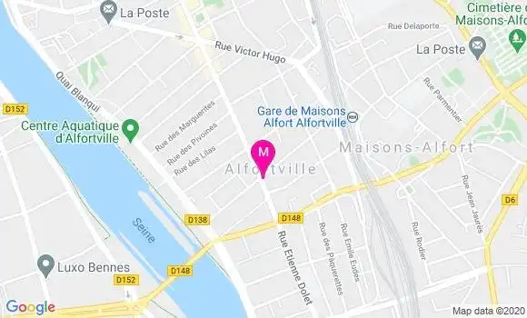 Localisation Dr Alexis Vaspard