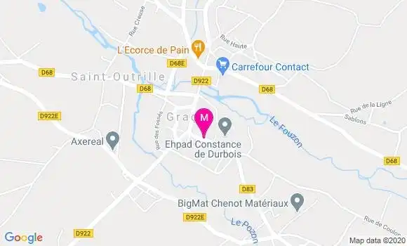Localisation Dr Nadine Lemire