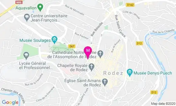 Localisation Dr Guylaine Monge