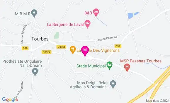 Localisation Dr Olivier Martin
