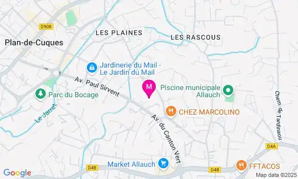 Localisation Dr Pascale Chabert Alcaraz
