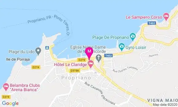 Localisation Dr Francois Quilichini