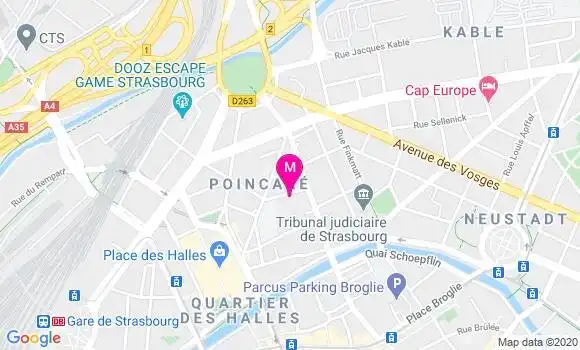 Localisation Dr Mathilde Baron