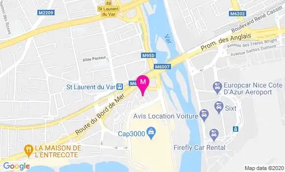 Localisation Dr Sandra Ansaldi Rousseau