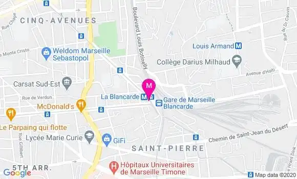 Localisation Dr Elise Carbonnel