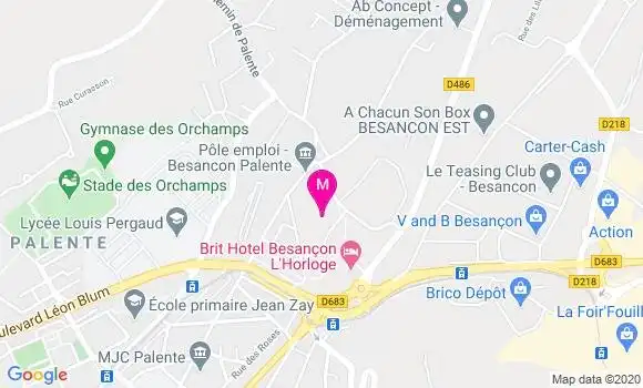 Localisation Dr Helene Cecchin