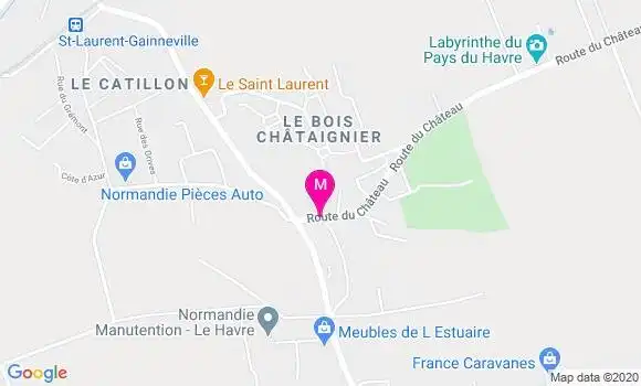 Localisation Dr Jeremie Bertin