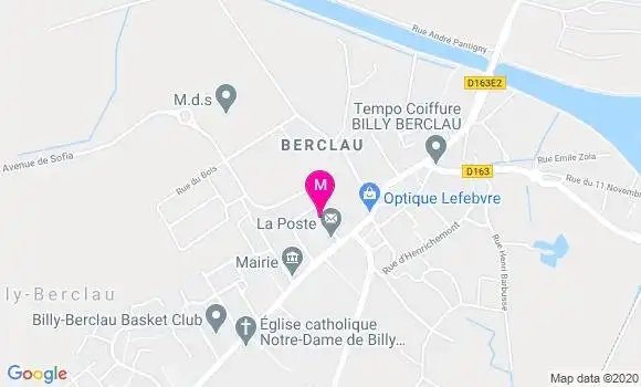 Localisation Dr Caroline Gaspard
