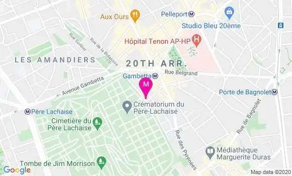 Localisation Dr Pierre Goujout