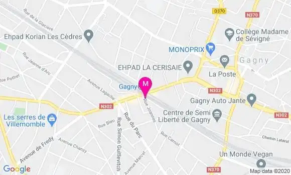 Localisation Dr Maurice Nezri