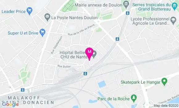 Localisation Dr Cecile Thomas