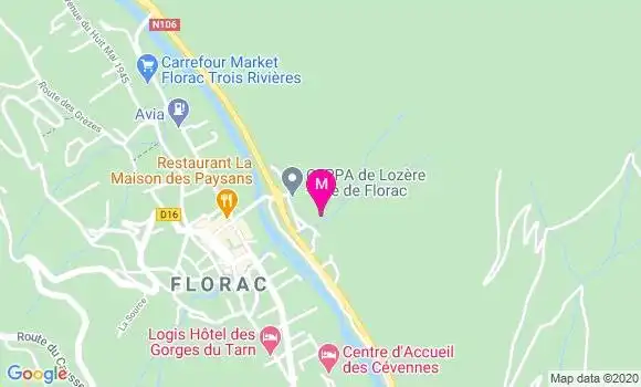 Localisation Dr Thibaud Bounan