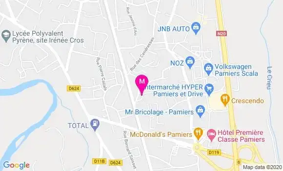 Localisation Dr Laurence Bardy Brierre