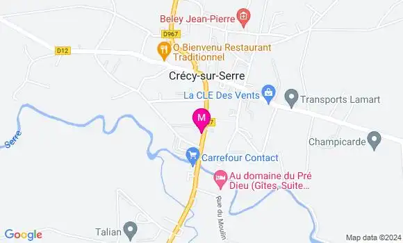 Localisation Dr Yamine Saanoun