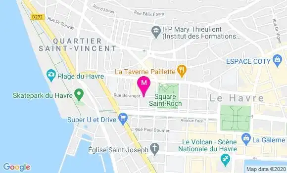 Localisation Dr Gauthier Liberge