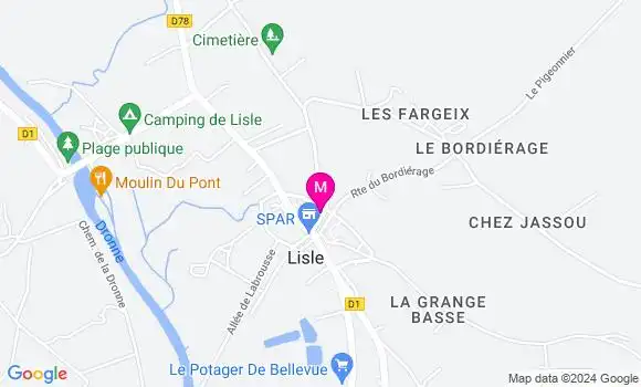 Localisation Dr Laurent Blanche