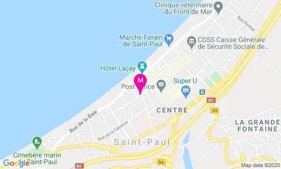 Localisation Dr Caroline Persichini