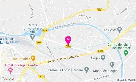 Localisation Dr Perrine Nandjou Tchouanwou
