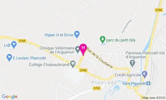 Localisation Dr Agathe Cornillot