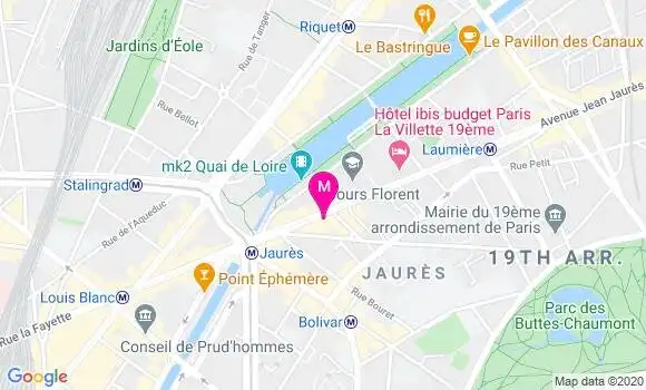 Localisation Dr Jean Rigal