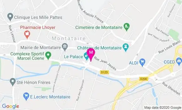 Localisation Dr Myriam Lakehal