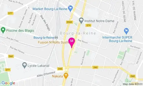 Localisation Dr Martine Chimay