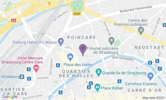 Localisation Dr Michel Jung