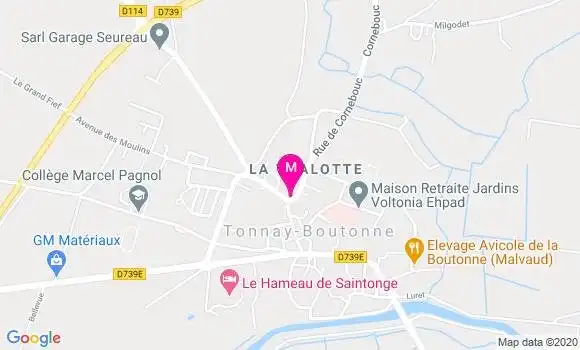 Localisation Dr Aurelie Fritsch
