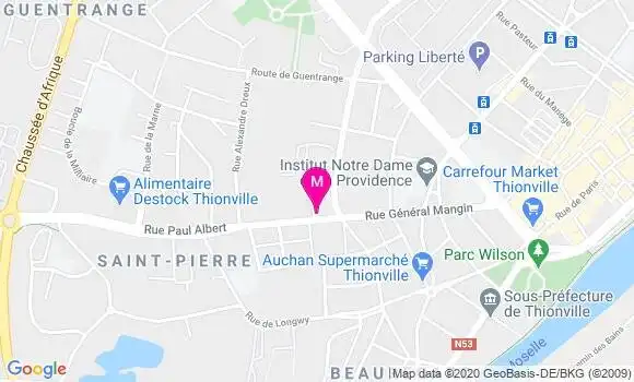 Localisation Dr Pierre Jean Bertaux