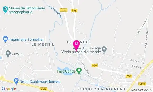 Localisation Dr Frederic Lamy