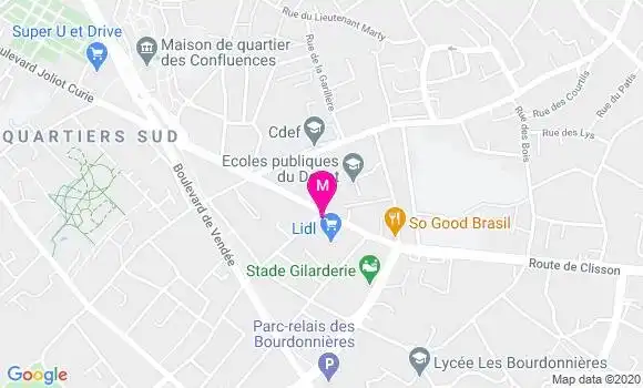 Localisation Dr Olivier Buscoz