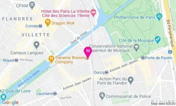 Localisation Dr Aurelie Colmant