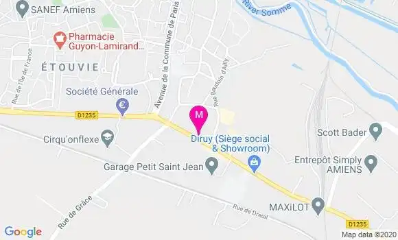 Localisation Dr Fabienne Colchen