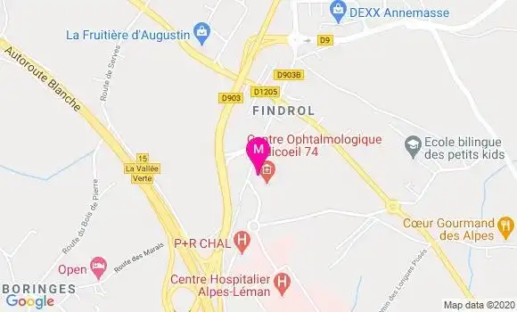 Localisation Dr Elsa Baroni Legrand
