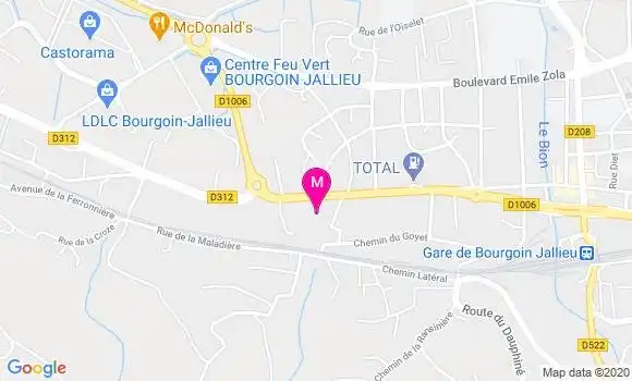 Localisation Dr Marie Pierre Lyonnard