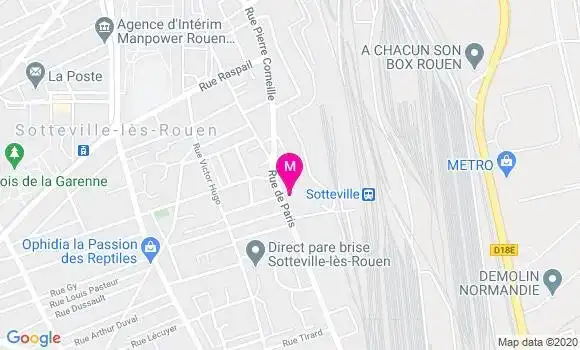Localisation Dr Jane Laudou