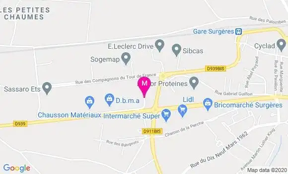 Localisation Dr Pierre Abbadie