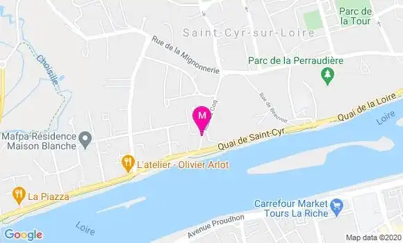 Localisation Dr Julia Sivet