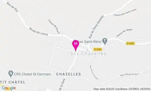Localisation Dr Amandine Fanara