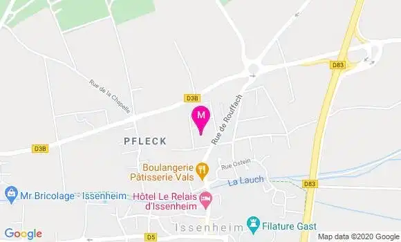Localisation Dr Cathel Weigel Brulez