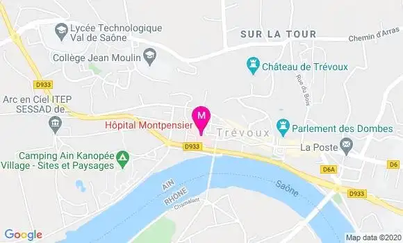 Localisation Dr Patrick Chalaye
