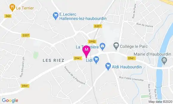 Localisation Dr Alexis Corbin