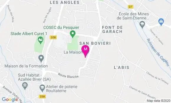Localisation Dr Julie Deleuze Dordron