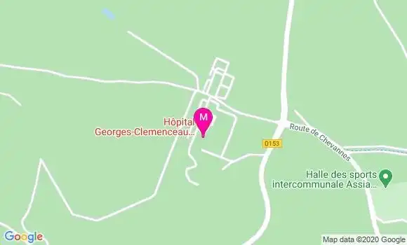 Localisation Dr Benedicte Delcamp