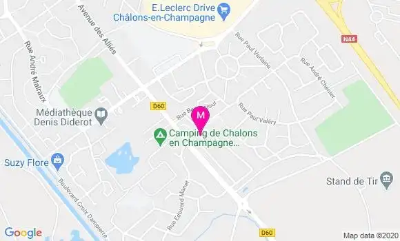 Localisation Dr Irma Grevin