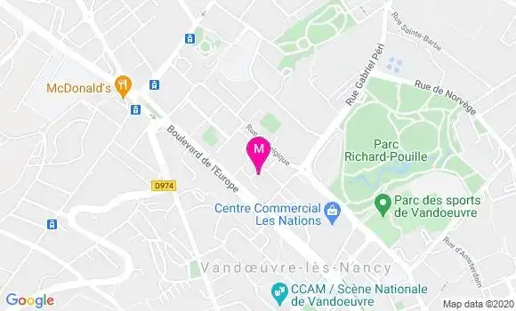 Localisation Dr Christophe Hammann
