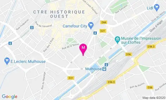 Localisation Dr Alain Fedida