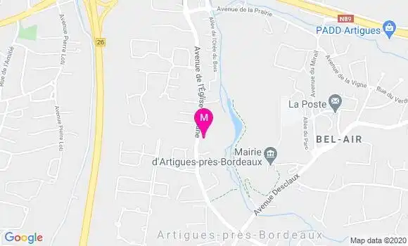 Localisation Dr Bruno Lombard