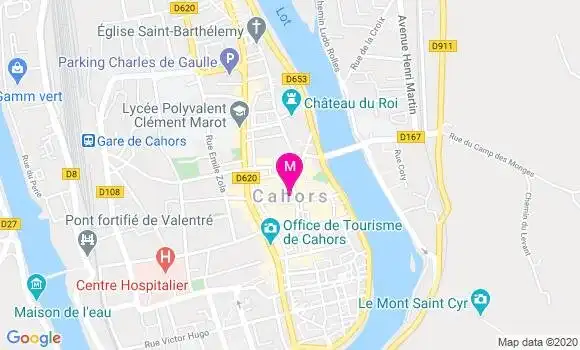 Localisation Dr Raif Kanj